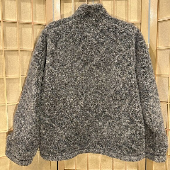 Rare Vintage 90s Patagonia Glissade Kimono Fleece Pullover Women's M, Made USA - Picture 8 of 10